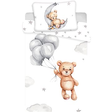 

JERRY FABRICS Medvídek 02 baby 100 × 135 cm