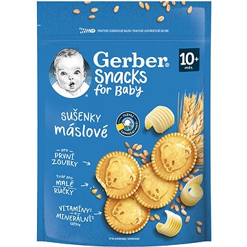 

GERBER Snacks máslové sušenky 180 g