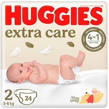 

HUGGIES Extra Care vel. 2 (24 ks)