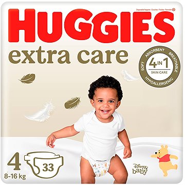

HUGGIES Extra Care vel. 4 (33 ks)