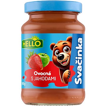 

HELLO ovocná přesnídávka s jahodami 190 g