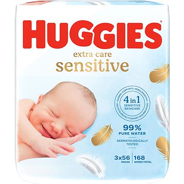 

HUGGIES Extra Care Triplo 3× 56 ks