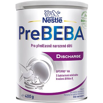 

PreBEBA Discharge pro předčasně narozené děti 400 g