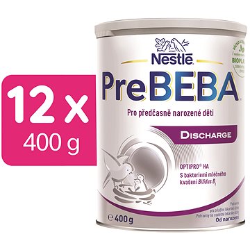 

PreBEBA Discharge pro předčasně narozené děti 12× 400 g