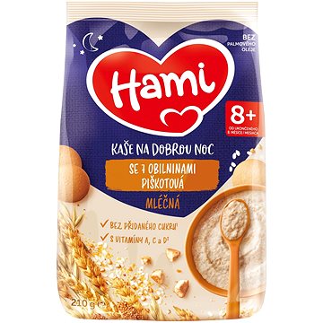 

Hami mléčná kaše se 7 obilninami piškotová 210 g