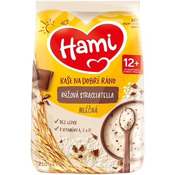

Hami mléčná kaše rýžová stracciatella 210 g