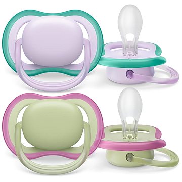 

Philips AVENT Ultra Air Neutral 0–6 m dívka fialová, 2 ks