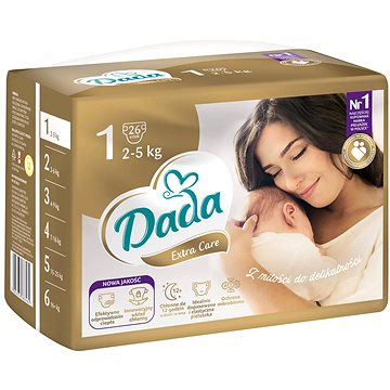 

DADA Extra Care Newborn vel. 1 (26 ks)