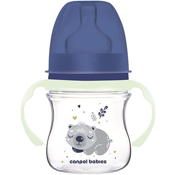 

Canpol babies Sleepy Koala EasyStart antikoliková lahev 120 ml, modrá