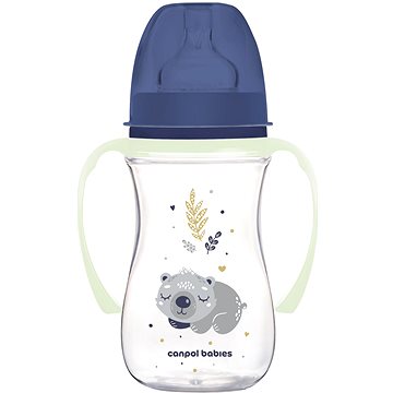 

Canpol babies Sleepy Koala EasyStart antikoliková lahev 240 ml, modrá