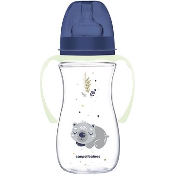 

Canpol babies Sleepy Koala EasyStart antikoliková lahev 300 ml, modrá