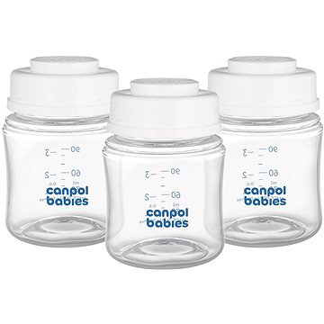 

Canpol babies sada lahví na skladování mléka, 3× 120 ml