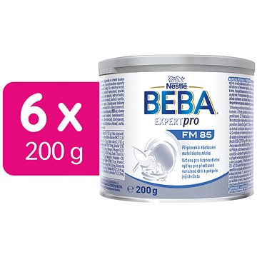 

BEBA FM 85 přípravek k obohacení mateřského mléka, 6× 200 g