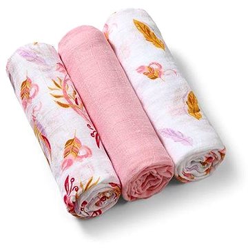 

BabyOno plenky bambusové - růžové 3 ks