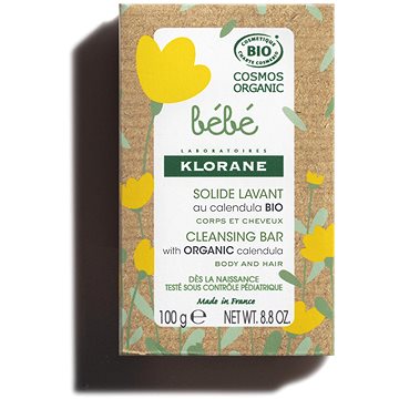 

KLORANE Bébé Jemné mýdlo s Bio měsíčkem 100 g