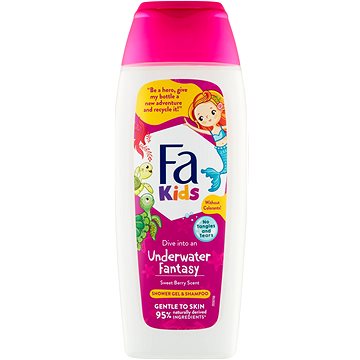 

FA Kids Mermaid sprchový gel a šampon pro děti 400 ml