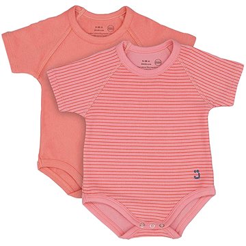 

J BIMBI Rostoucí body 0-36m 4Season Coral Red 2-pack