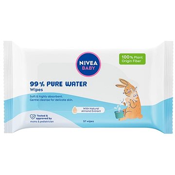 

NIVEA Baby 99% Pure Water Wipes 57 ks