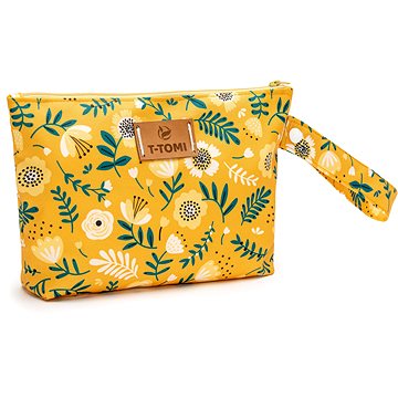 

T-TOMI Small Baggie Mustard flowers