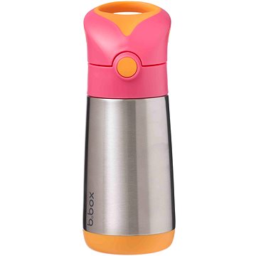 

B.Box Termoska na pití s brčkem 350 ml růžová /oranžová
