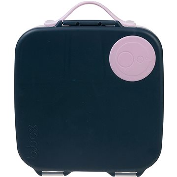 

B.box Svačinový box velký indigo/růžový