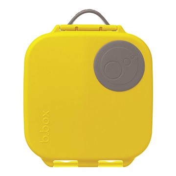 B.Box Svačinový box střední žlutý šedý - Svačinový box