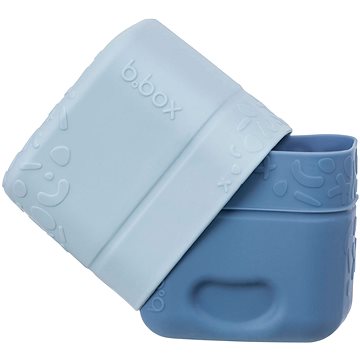 

B.box Mini krabička na svačinu modrá 2 ks
