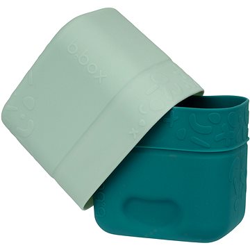 

B.box Mini krabička na svačinu zelená 2 ks
