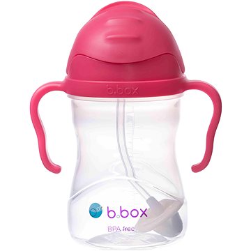 

B.Box Hrneček s brčkem malina 240 ml