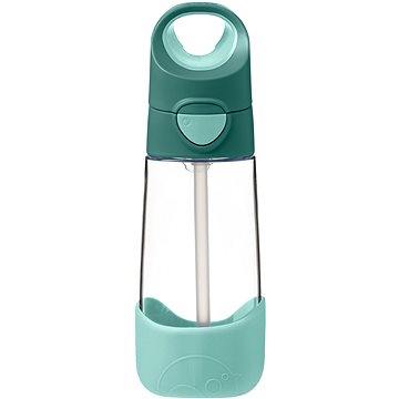

B.box Lahev na pití s brčkem 450 ml emerald forest