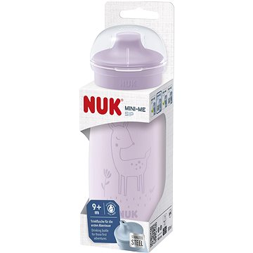 

NUK Mini-Me Sip nerez 300 ml fialová