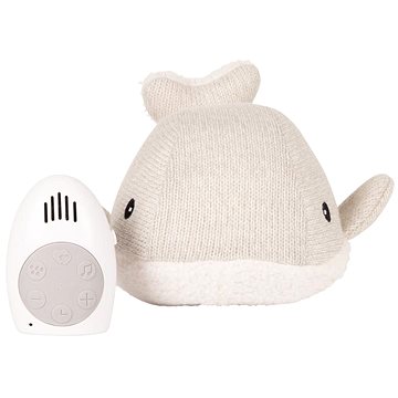 

FLOW Hračka s tlukotem srdce Moby the Whale Light Grey