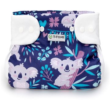

T-TOMI Ortopedické abdukční kalhotky Dark koalas patentky 3 - 6 kg