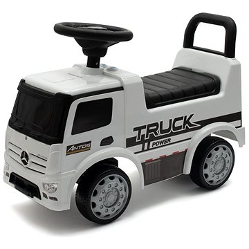 

BABY MIX dětské odrážedlo se zvukem Mercedes kamion bílé