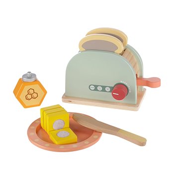 

ZOPA Dřevěný toaster set Wood