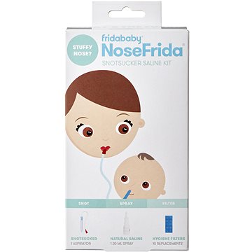 

FRIDABABY NoseFrida nosní odsávačka sada