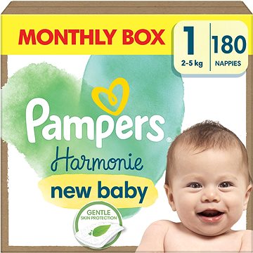

PAMPERS Harmonie Baby vel. 1 (180 ks)