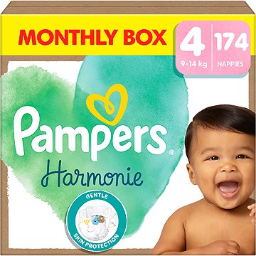 

PAMPERS Harmonie Baby vel. 4 (174 ks)