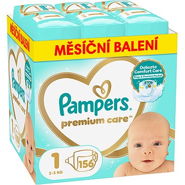 

PAMPERS Premium Care vel. 1 (156 ks)