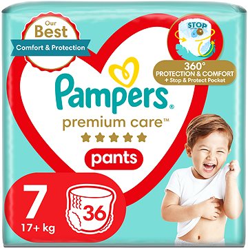 

PAMPERS Premium Care Pants vel. 7 (36 ks)