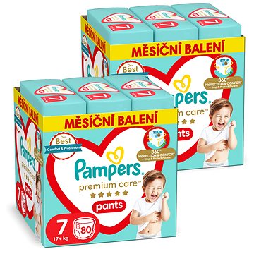 

PAMPERS Premium Care Pants vel. 7 (160 ks)