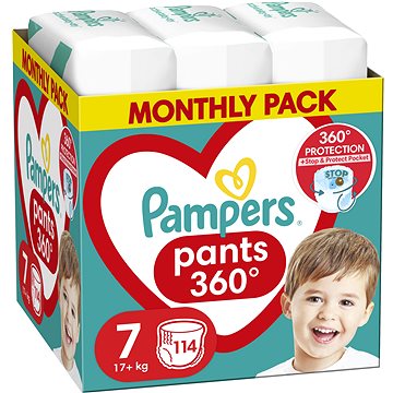 

PAMPERS Pants vel. 7 (114 ks)