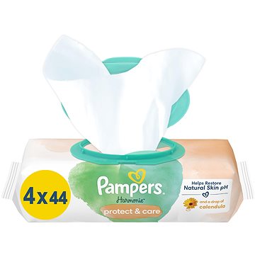 

PAMPERS Harmonie Protect & Care 4× 44 ks