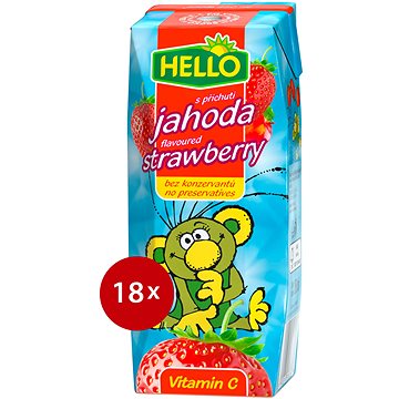 

HELLO Mini Jahoda 18× 250 ml