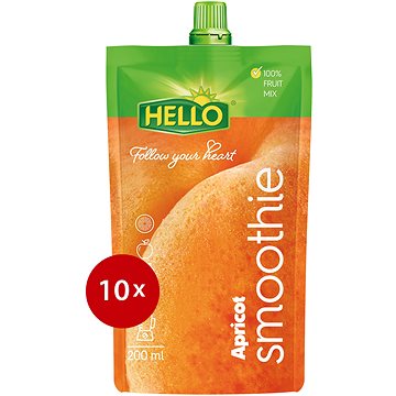 

HELLO Smoothie Meruňka 10× 200 ml