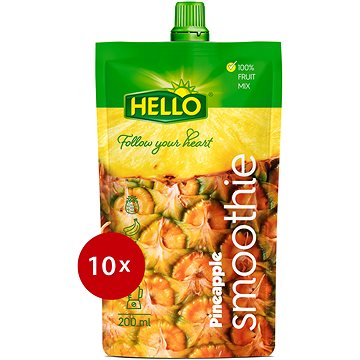 

HELLO Smoothie Ananas 10× 200 ml