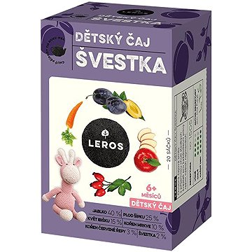 

Leros Dětský Švestka 20 × 2,0 g