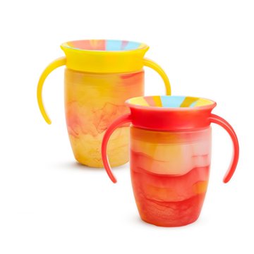 

Munchkin Miracle 360° Tie Dye Cup Tropical žlutý a červený 2 ks, 207 ml