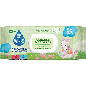 

GoWipes s Aloe vodou a heřmánkem 50 ks