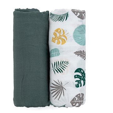 

PETITE&MARS Misty Green Leaves 2v1 120 × 120 cm, 2 ks